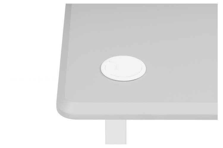 Компьютерный стол Маркос 140х80 тауп / белый-9