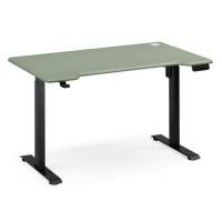 Компьютерный стол Маркос 140х80 зеленый / черный