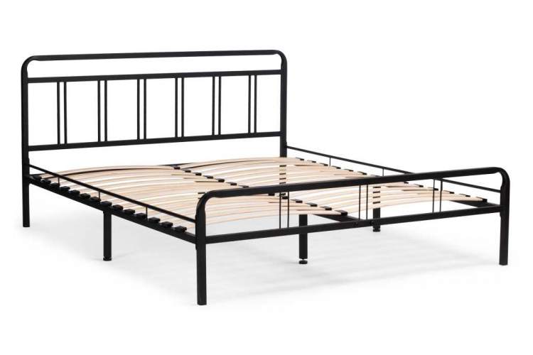 Кровать Рейк 160х200 черная-1