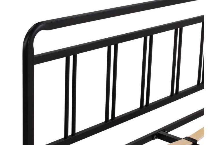 Кровать Рейк 160х200 черная-6