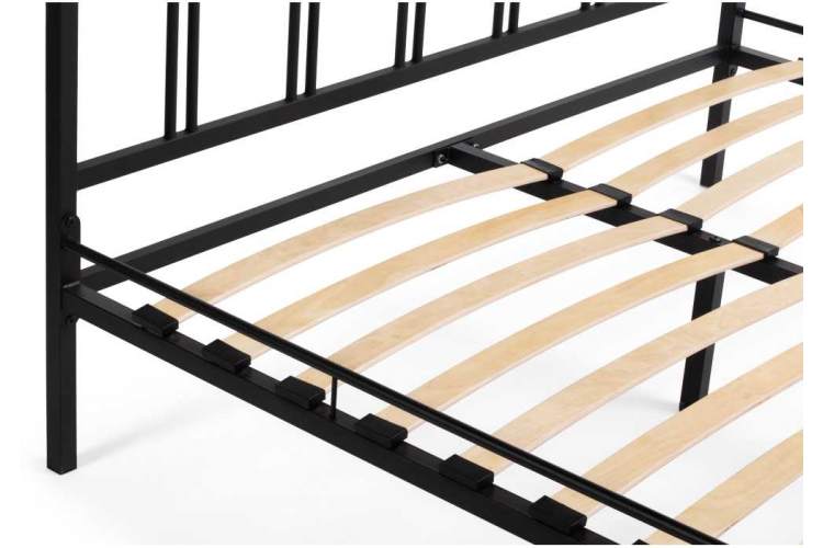 Кровать Рейк 160х200 черная-7