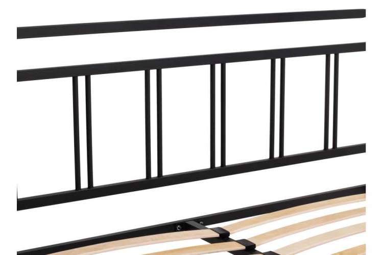 Кровать Рейк 160х200 черная-9