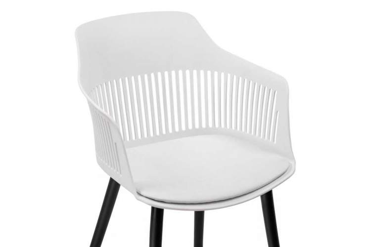 Пластиковый стул Crocs white / black-4