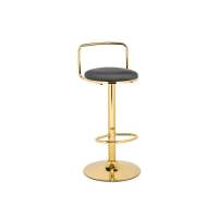Стул Барный стул Lusia dark gray / gold Стул Барный стул Lusia dark gray / gold