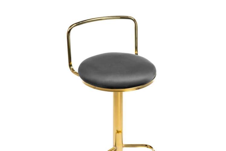 Барный стул Lusia dark gray / gold-4