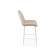 Барный стул Седа 360 бежевый (zd 210) / белый np