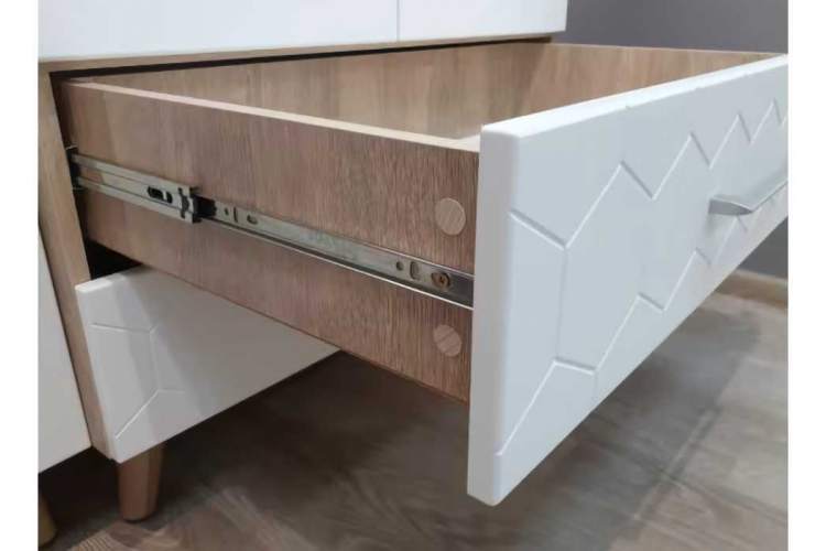 Шкаф Мариус М-01 дуб баррик / белый матовый-3