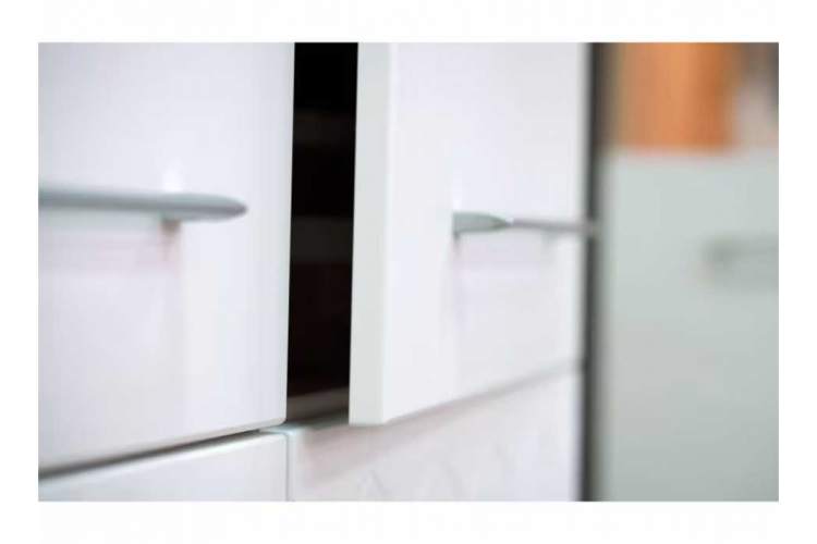 Шкаф Мариус М-01 дуб баррик / белый матовый-5