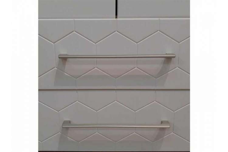 Шкаф Мариус М-01 дуб баррик / белый матовый-8