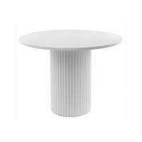 Стол деревянный Барел 100 белый / белый