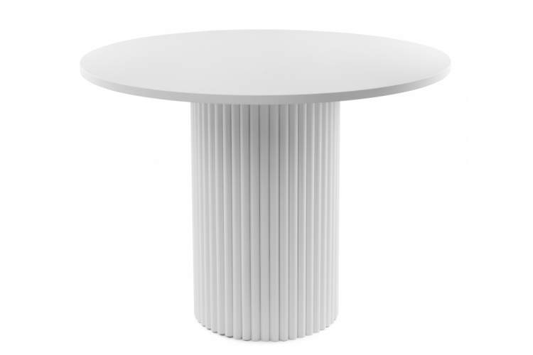 Стол деревянный Барел 100 белый / белый