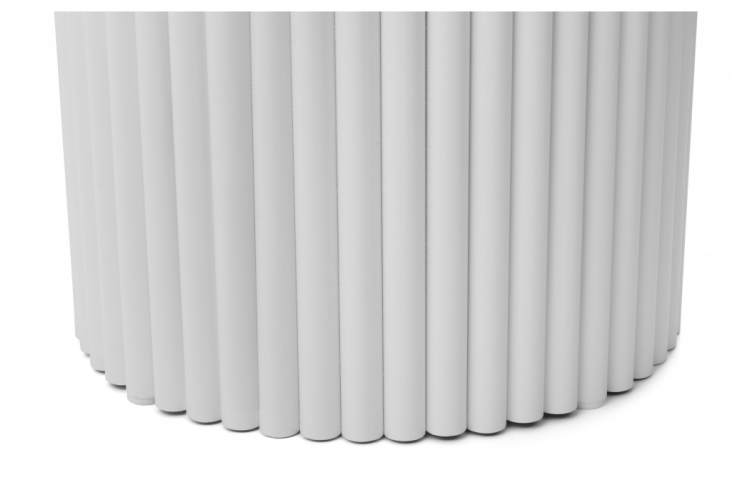 Стол деревянный Барел 100 белый / белый-11