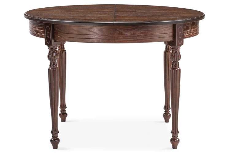 Стол деревянный Брейзер орех темный-1