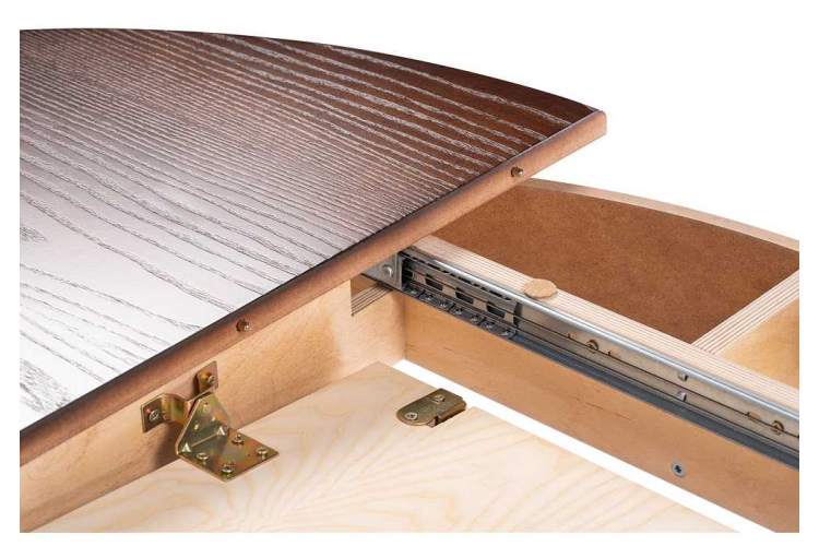 Стол деревянный Брейзер орех темный-6