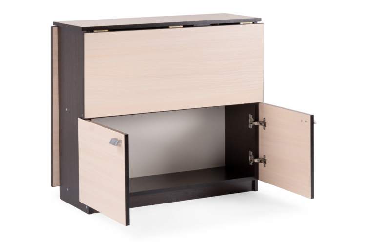 Стол деревянный Симоне венге / дуб молочный-9