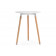 Lorini 60 white / wood Стол деревянный