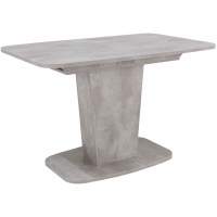 Стол деревянный раскладной Рондо-2 цемент светлый