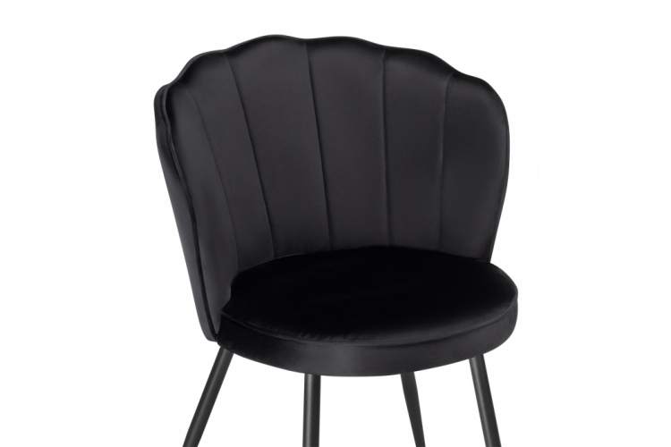 Стул на металлокаркасе Coral black-5