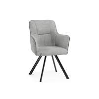 Стул на металлокаркасе Elis gray / dark gray / black Стул на металлокаркасе Elis gray / dark gray / black