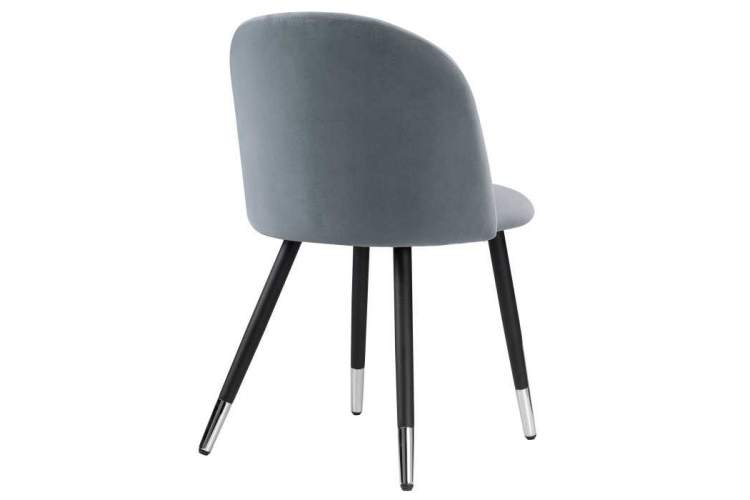 Стул на металлокаркасе Gabi gray / black-3