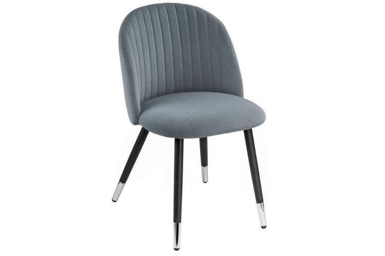 Стул на металлокаркасе Gabi gray / black-4