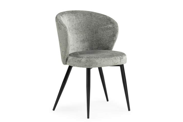 Стул на металлокаркасе Gref gray / black