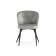 Стул на металлокаркасе Gref gray / black