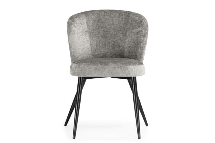 Стул на металлокаркасе Gref gray / black-2