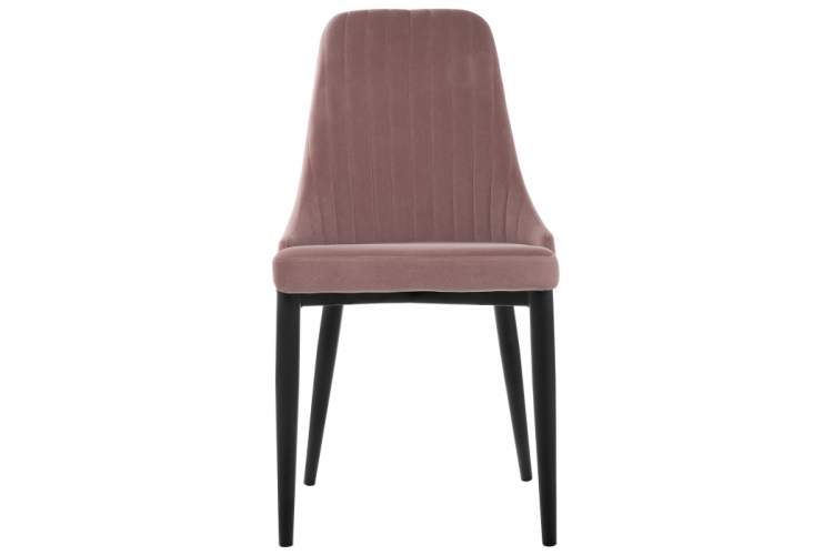 Стул на металлокаркасе Kora light purple / black-4
