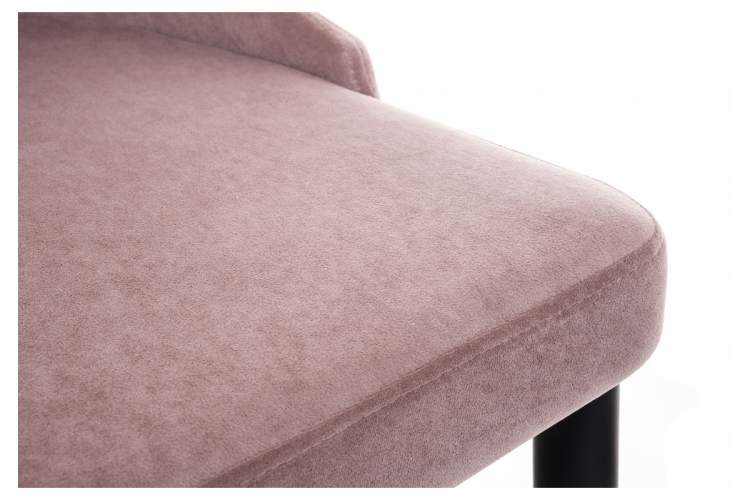 Стул на металлокаркасе Kora light purple / black-8