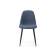 Lilu dark blue / black Стул на металлокаркасе