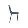 Lilu dark blue / black Стул на металлокаркасе