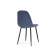 Lilu dark blue / black Стул на металлокаркасе