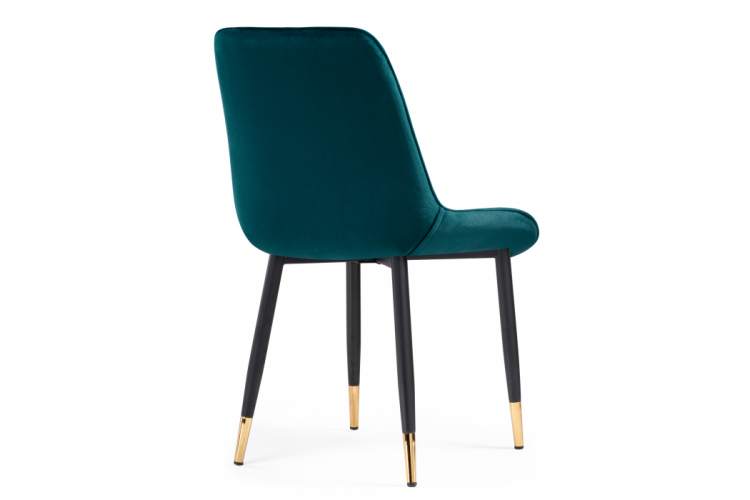 Стул на металлокаркасе Seda-1 green / gold / black-4