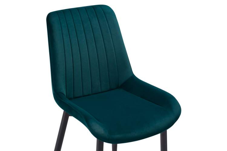 Стул на металлокаркасе Seda-1 green / gold / black-5