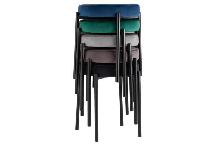 Табурет Кудо velutto 52 / черный-5