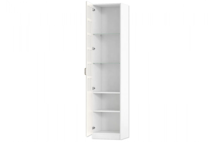 Ливерпуль белый / ясень ваниль Шкафы-6