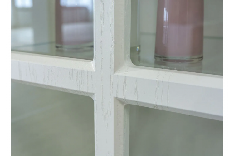 Ливерпуль белый / ясень ваниль Шкафы-7