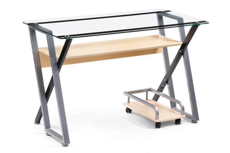 Офисная мебель Gunar silver gray / clear glass-5