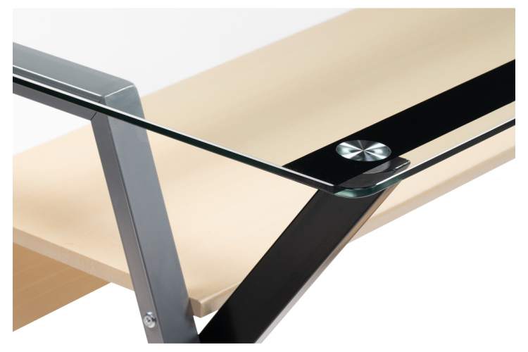 Офисная мебель Gunar silver gray / clear glass-7