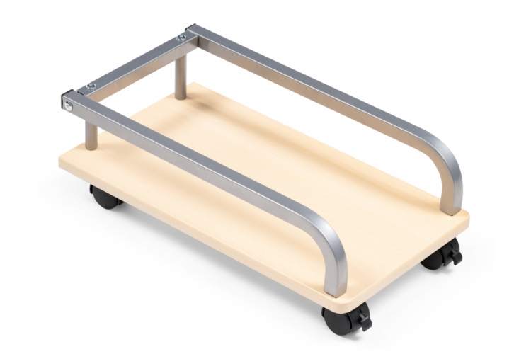 Офисная мебель Gunar silver gray / clear glass-4