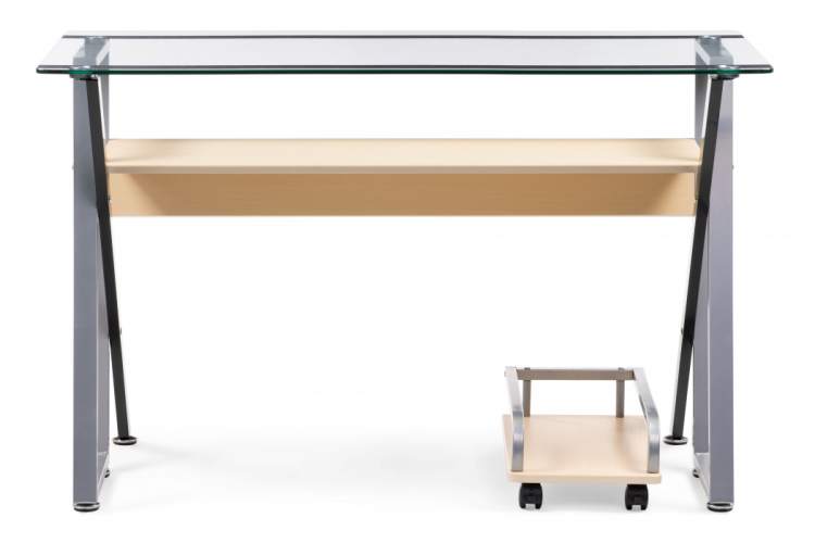 Офисная мебель Gunar silver gray / clear glass-2