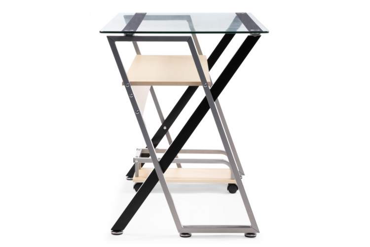 Офисная мебель Gunar silver gray / clear glass-3