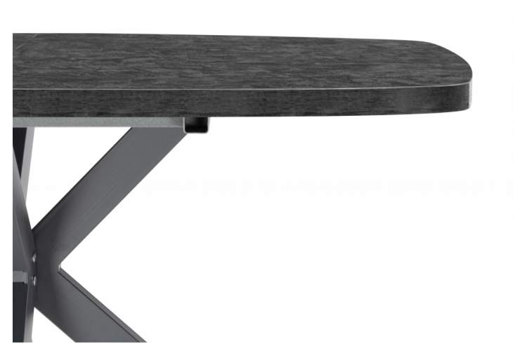 Стол деревянный Кортез 32 116(160)x77 раздвижной малави / серый-10