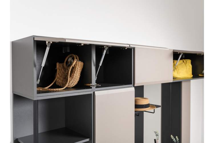 Прихожая Сейдиль 16.314.04 антрацит / веллюто капучино-2