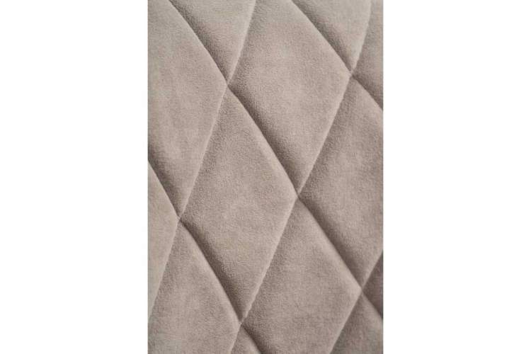 Стул на металлокаркасе Гутрид ромбы спереди капучино-5