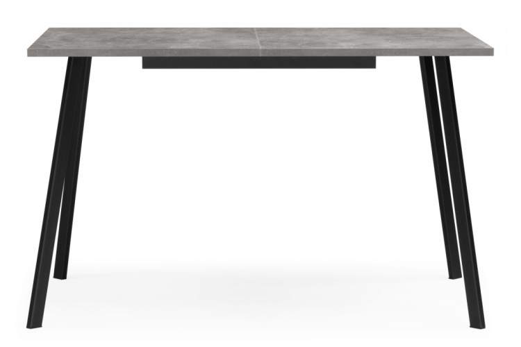 Стол деревянный Кортни 117 (157) x 77 бетон светлый / черный матовый-8