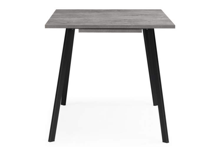 Стол деревянный Кортни 117 (157) x 77 бетон светлый / черный матовый-9