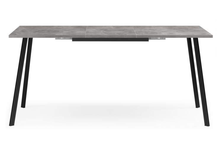 Стол деревянный Кортни 117 (157) x 77 бетон светлый / черный матовый-10