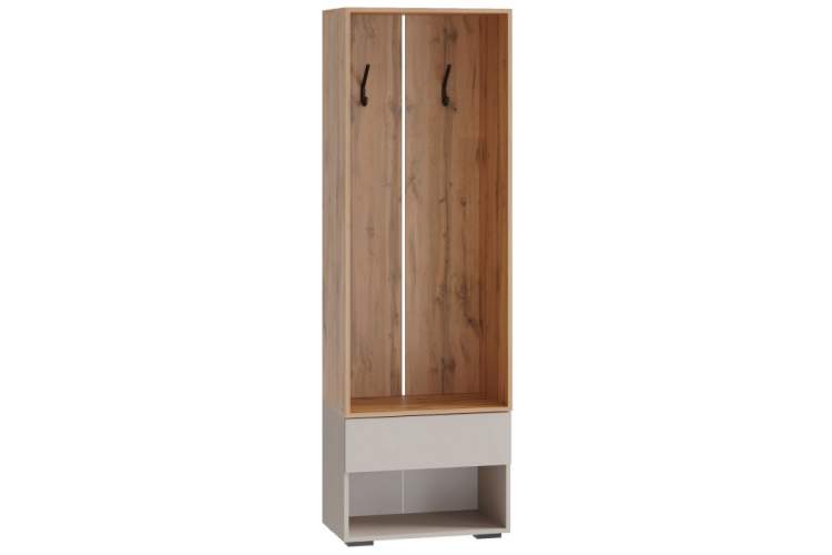 Прихожая Роут 0,6 м кашемир / дуб вотан